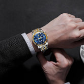 OLEVS Quartz Couple Watch Luxury Brand Waterproof Lunar